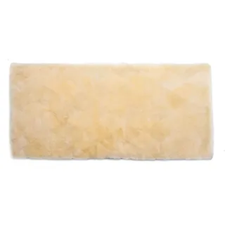 Reissner Lammfelle | MB-P-70/140 | Lammfell Betteinlage Kinderbett | medizinisch gegerbtes Merino Schaffell | Patchwork Qualität | 70x140cm