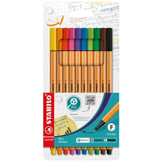 Stabilo point 88 Fineliner - 10