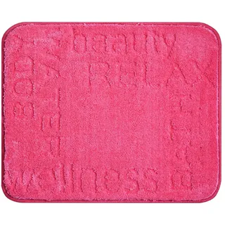 Grund Badematte , rosa/pink , Synthetik , Maße (cm): B: 50 H: 2