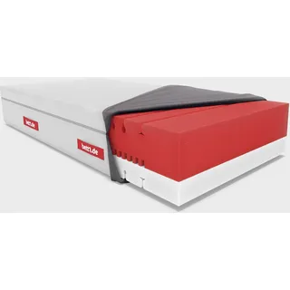 Bett1.de Bodyguard Boxspring 100 x 200 cm weich und fester