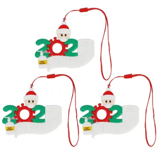 3-teiliges Set Personalisierter Schneemann-anhänger Mit Namen Zum Selbermachen Von Baumdekorationen