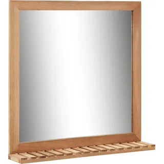 vidaXL Badezimmerspiegel 600 x 120 x 620 mm Braun