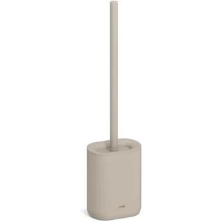 stardis Pure WC Bürste Toilettenbürste matt Silikon Klobürste kompakt antibakteriell Bürstengarnitur beige