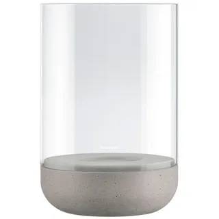 BLOMUS Windlicht Calma Glas grau