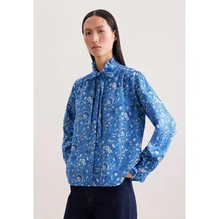Seidensticker Klassische Bluse blau 38