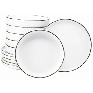 CreaTable Nordic Festive Tafelservice 12-tlg. weiß