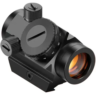 Feyachi Red Dot Visier 4 MOA Airsoft Zielfernrohr mit 11 Helligkeitsstufen | RDS-25 Rotpunktvisier für 20mm/22mm Picatinny-Schienen, Leuchtpunktvisier für Outdoor Taktische Jagd, Softair Pistole