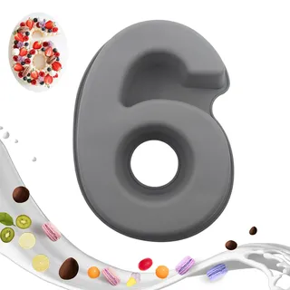 Kuchenform Zahlen Silikon Backform Zahlen 3D Numbers Cake Kuchenbackform Zahlen 6 Number Cake Backform Silikon Zahlen Geburtstag Hochzeit Jubiläum Geburtstagstorte Silikon Zahlen (Größe 6 9)