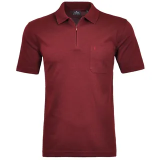 Poloshirt RAGMAN Gr. 5XL, rot Herren Shirts Kurzarm