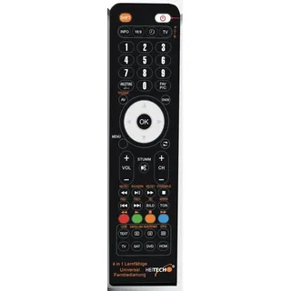 Heitech Universal Fernbedienung 4 in 1
