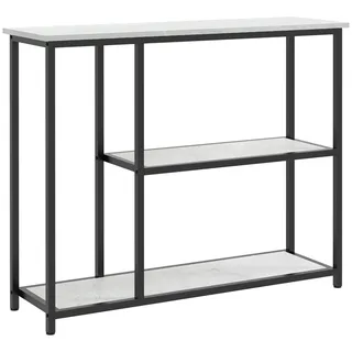 Homcom Konsolentisch 100 x 30 x 80 cm weiß