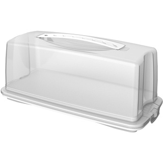 Rotho Kuchenbehälter FRESH, Weiß - Kunststoff - 36 x 16,5 cm - mit Tragegriff