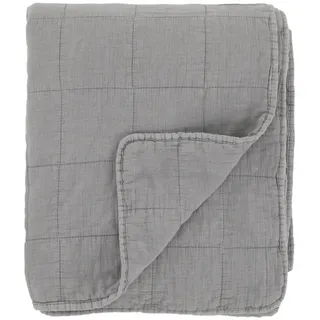 Chic Antique Aix Vintage Quilt 180 x 130 cm Grau