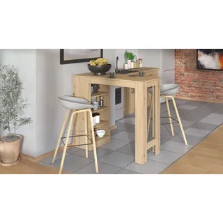 Home Affaire Bartisch Valence 120 x 50 x 150 cm Beige