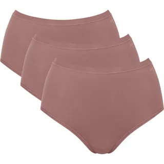 SLOGGI High-Waist-Slip 3 St. Braun S