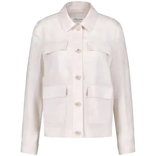 GERRY WEBER Jackenblazer Blazerjacke aus Leinen lila