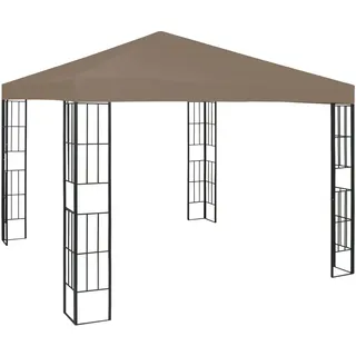 vidaXL Pavillon 3 x 3 m Taupe