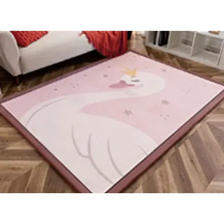 Dmkjdzsw Baby-Spielmatte, Krabbelmatte Kinderteppich, Rechteckig, Größen, Tatami-Yogamatte-swan-180 * 200cm