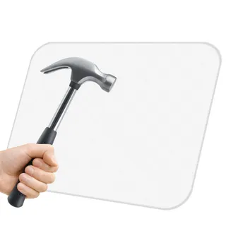 Qiaonan Transparentes Mauspad, Kristall-Maus-Pad Aus Gehärtetem Satinglas, Glatte Oberfläche Ergonomisch Und Kratzfest, Robuste Glette-Matte Für Büro Und Zuhause