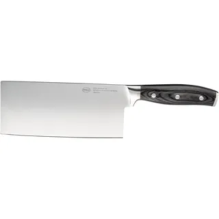 Rösle WOLFGREY Chinesisches Kochmesser 18 cm grau