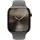GPS + Cellular 46 mm Titangehäuse natur Sportarmband steingrau S/M
