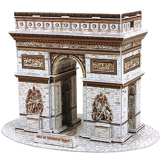 Faszinierendes 3D-Puzzle Triumphbogen in Paris, 26 Teile