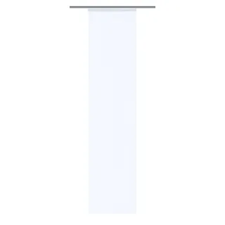 HOME WOHNIDEEN Crockett Schiebegardine 60 x 245 cm wollweiß