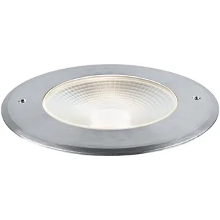Paulmann Bodeneinbauleuchte Aluminium Ø 16 cm 16,5 cm IP67 800 lm grau