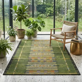 Gino Falcone In-und Outdoor-Teppich Aurora green (300x400cm)