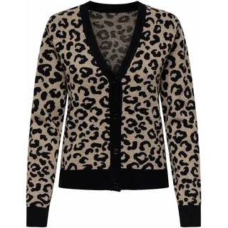Only Onlleo Ls V-Neck Cardigan Schwarz XS