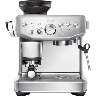 Sage the Barista Express Impress Gebürstetes Edelstahlgrau