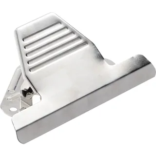 10 Klemme für Klemmbrett, 118 mm, Metall, silber