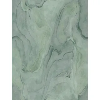 Rasch Vliestapete Wandbild Marmoroptik grün-mint 367737