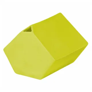 ASA SELECTION Dekovase Eckig Limette H 7 cm grün
