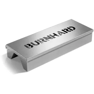 BURNHARD® Smokerbox für Gasgrill, Edelstahl, passgenau für W-Shape Flavor Bars, intensives Raucharoma, für Räucherchips & Pellets, spülmaschinengeeignet, wiederverwendbar – FRED Series 4 Smokebox