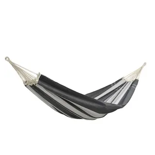 AMAZONAS Hängematte 250 x 175 cm Grau/Silber