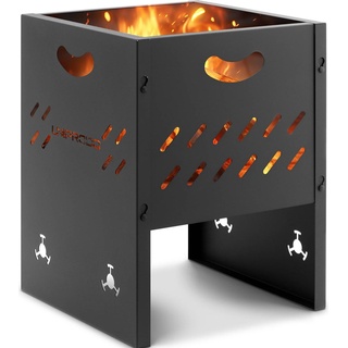 Uniprodo, Feuerschale, Feuerschale Feuerkorb Garten-Feuerkorb Garten-Feuerschale Feuerstelle zusammensteckbar (30 cm)