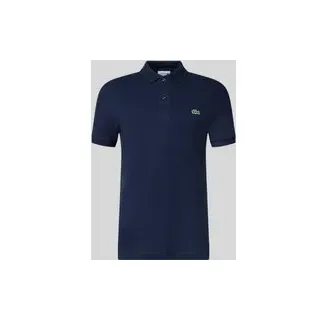 Lacoste L.12.12 Slim Fit Petit Piqué Cotton Polo Shirt navy blue XL