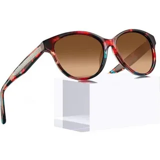 Verspiegelte Polarisierte Damen Sonnenbrille UV400 Schutz Katzenaugen