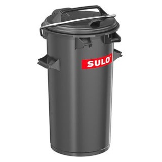 Sulo Mülleimer SME 50L 1052566, grau, aus Kunststoff, 50 Liter