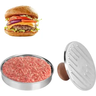 Topyond Burgerpresse,Hamburgerpresse,Hamburger Presse 304 Edelstahl Haushalt Burger Smasher,Burger Maker,Patty Maker Formenbau Werkzeug Küche Zubehör für Hamburger, Patties, BBQ