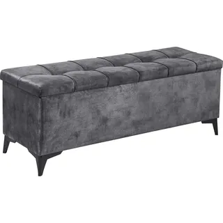 ed exciting design Sitzbank Oregon Anthrazit 140 x 58 x 50 cm