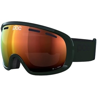 POC Fovea Clarity - Skibrille für Skifahrer und Snowboarder mit großen Sichtfeld für den täglichen Einsatz in den Bergen, Actinium Pink/Clarity Define/Spektris Azure