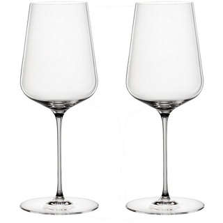 SPIEGELAU Glas Spiegelau, Weißweinglas Definition 2er Set, Kristallglas weiß
