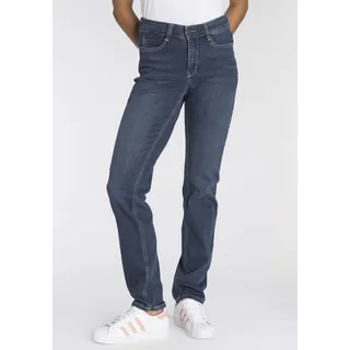 Stretch-Jeans MAC "Dream" Gr. 36, Länge 30, blau (mid blue wash) Damen Jeans Röhrenjeans mit Stretch für den perfekten Sitz Bestseller