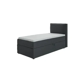 s-style möbel Uma 90 x 200 cm H3 Grau
