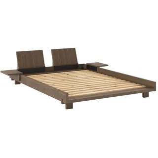 Karup Social Bett - Carob-Braun