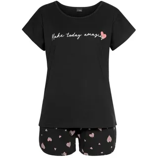 vivance dreams by lascana Shorty Pyjama schwarz 36/38