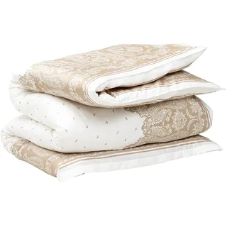 GANT Bandana Paisley Bettdeckenbezug einzeln Farbe Dry Sand Größe 200x220cm