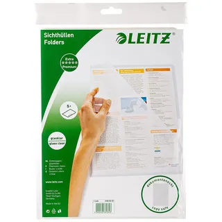 Leitz Premium 41006003 DIN A4 0,15mm PVC tr 5 St./Pack.
